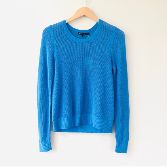 rag and bone blue sweater